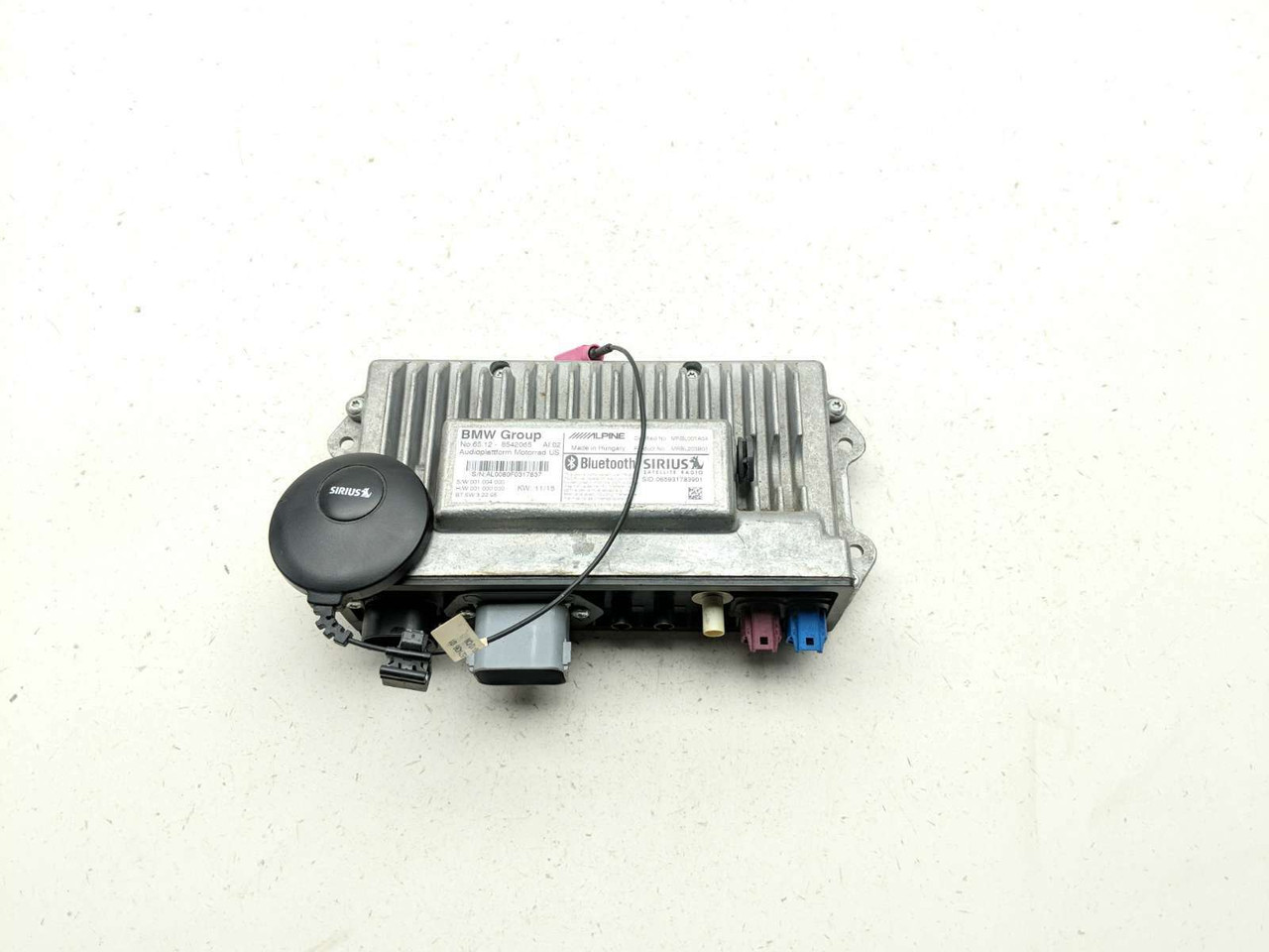 14-18 BMW R1200 R1200RT Alpine Bluetooth Audio Control Unit