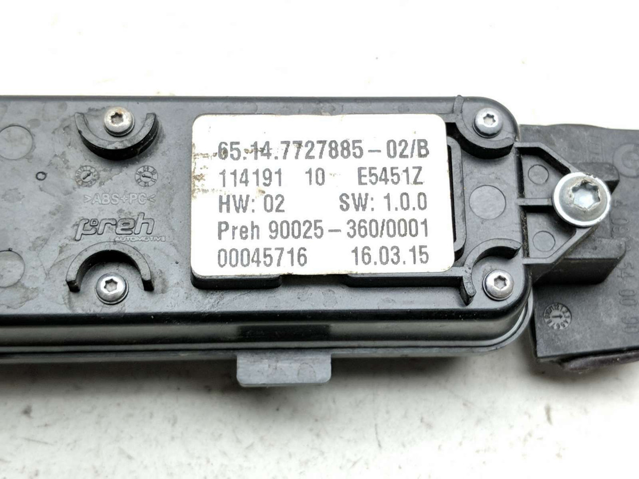 専用ページ❸ 10-13 BMW R1200RT Premium Front Left Audio Control Switch Panel