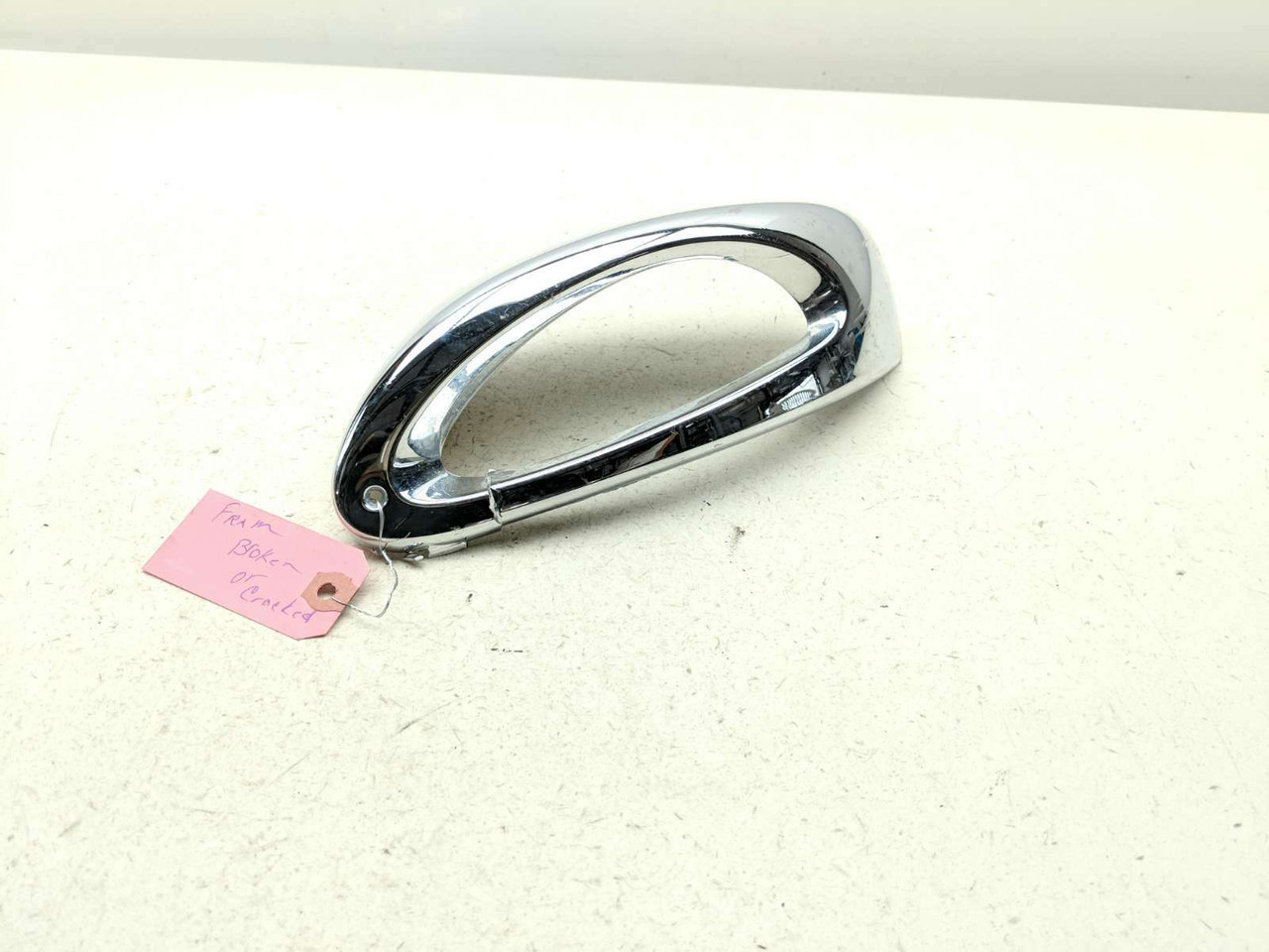 k1200GT 用 03-05 BMW K1200GT Left Front Turn Signal Light Trim Cover Chrome