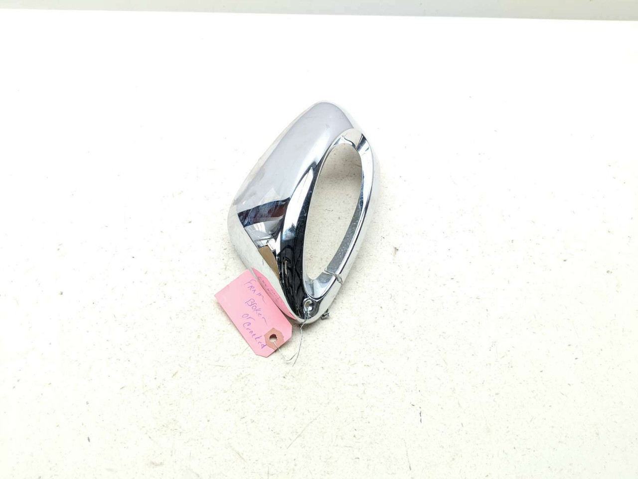 03-05 BMW K1200GT Left Front Turn Signal Light Trim Cover Chrome
