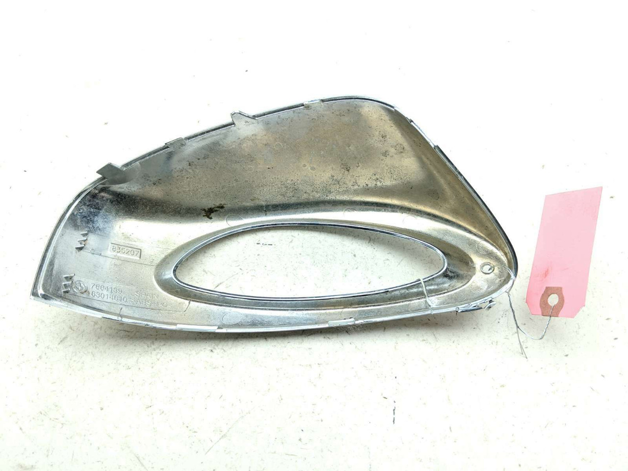 03-05 BMW K1200GT Left Front Turn Signal Light Trim Cover Chrome
