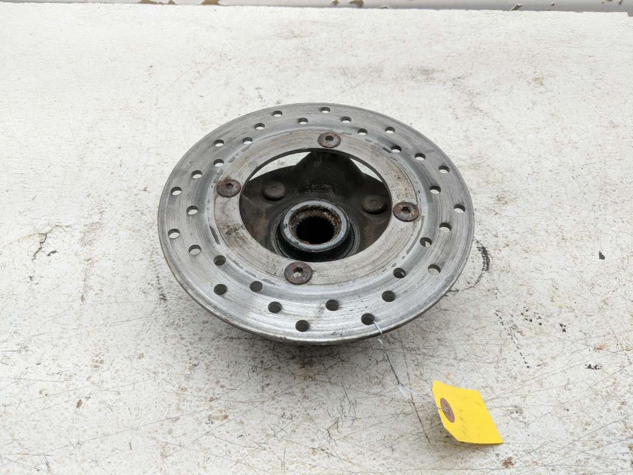 尾上 ~114.115~ 18-20 Yamaha Wolverine X4 850 Front Left Wheel Hub Rotor - Sun
