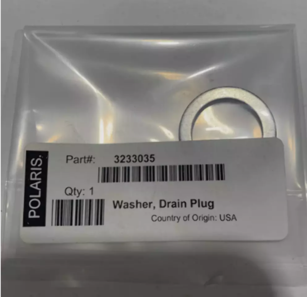 Polaris 1985-2024 Sportsman Ranger RZR Drain Plug Washer Seal 3233035 ...