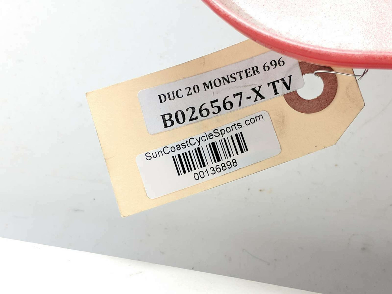 10 Ducati Monster 696 Left Side Petrol Gas Fuel Tank Fairing Cover