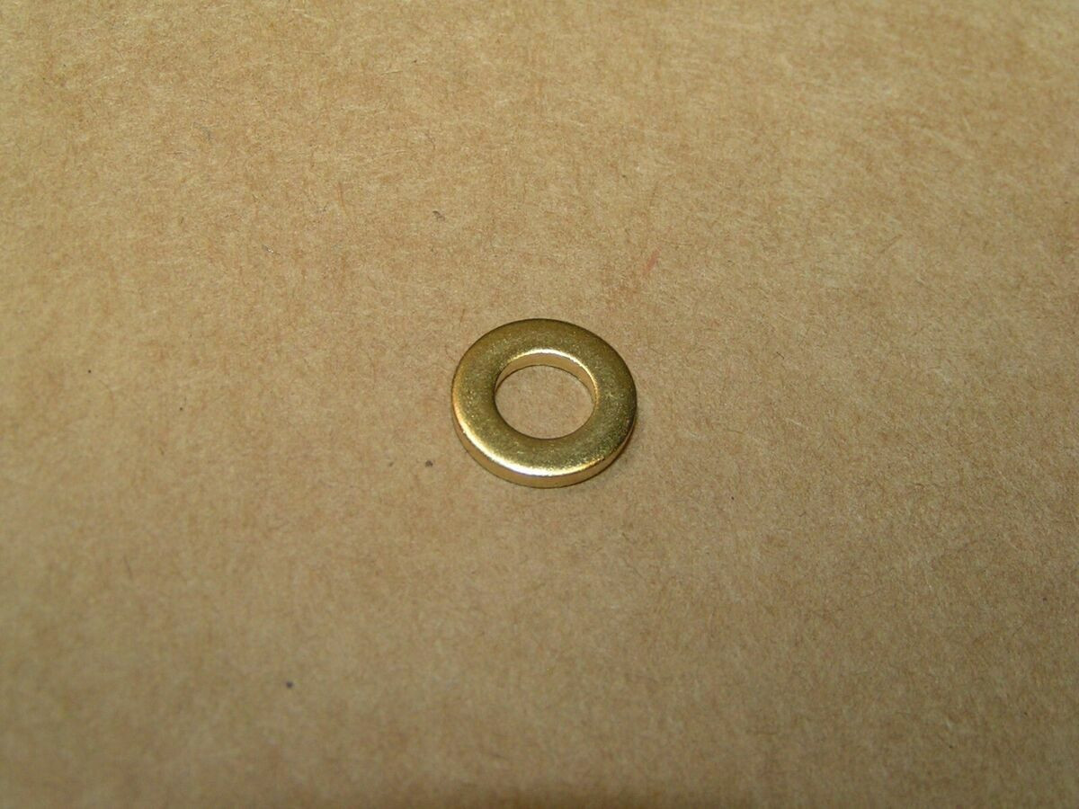 74-89 Yamaha Mikuni Carburetor Main Jet Nozzle Brass Washer Gasket