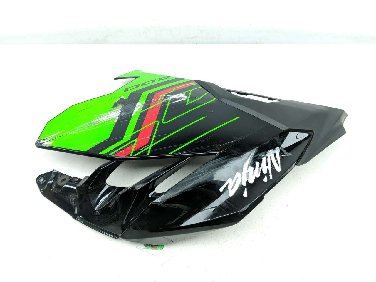 18-23 Kawasaki Ninja EX 400 Left Side Mid Fairing Cover Panel