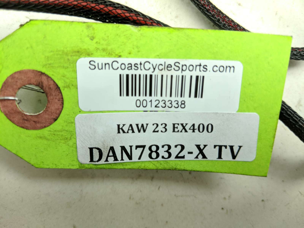 18-23 Kawasaki Ninja EX 400 NRC License Plate Frame Tag Mount Rear