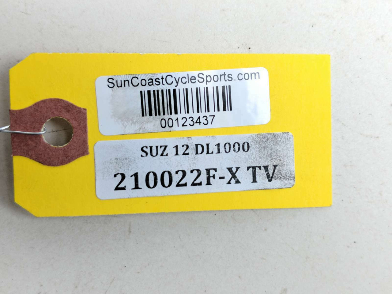 02-12 Suzuki VStrom DL1000 Oil Cooler Line - Sun Coast Cycle