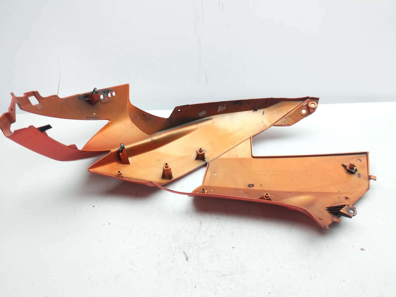 09-11 Kawasaki Ninja 650 EX650 Right Upper Mid Side Fairing Cowl