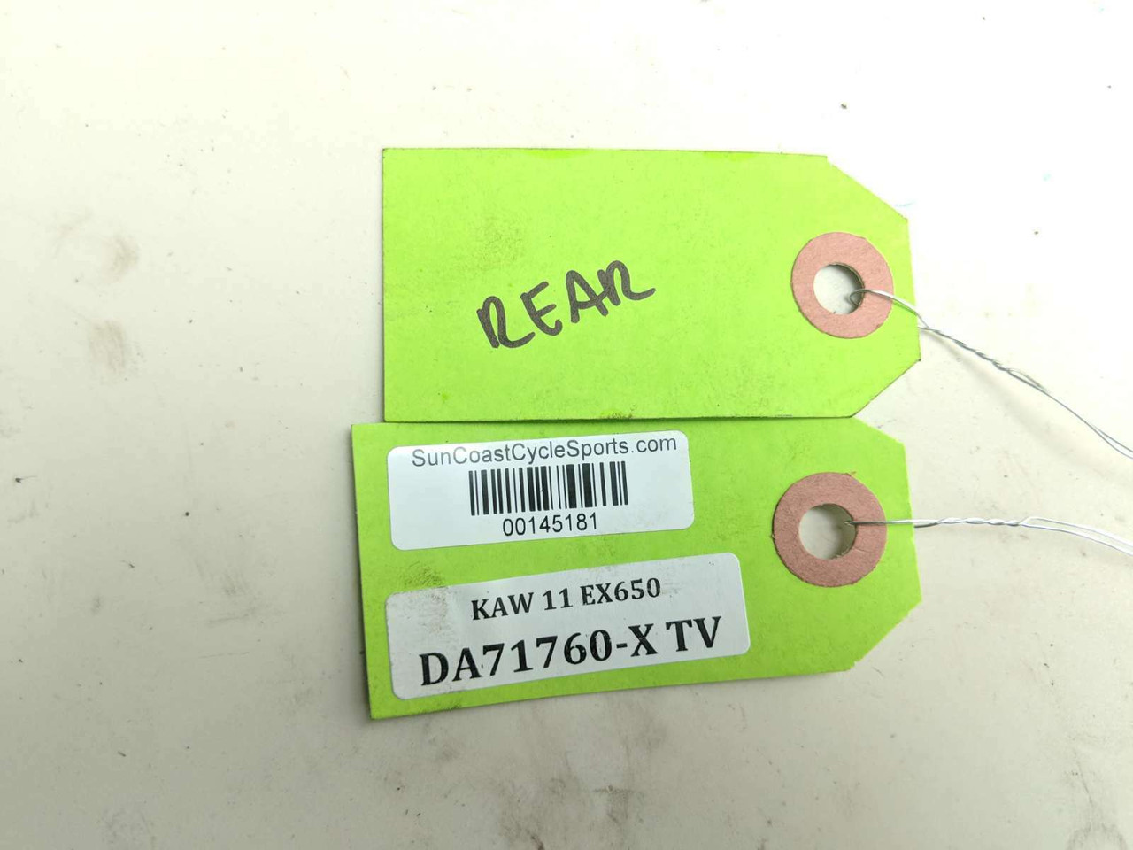 09-11 Kawasaki Ninja 650 EX650 License Plate Frame Tag Mount