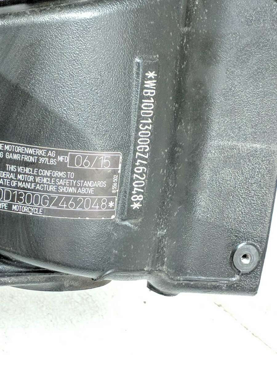 15-19 BMW S1000XR Main Frame Chassis STRAIGHT SLVG - Sun Coast