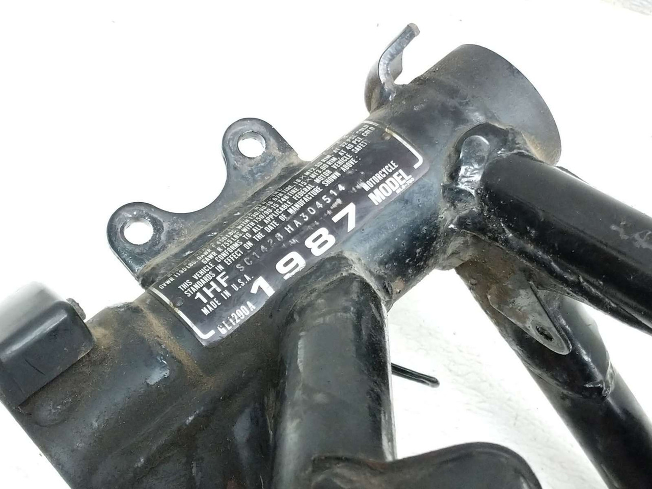 84-87 Honda Goldwing Aspencade GL1200 Main Frame Chassis STRAIGHT
