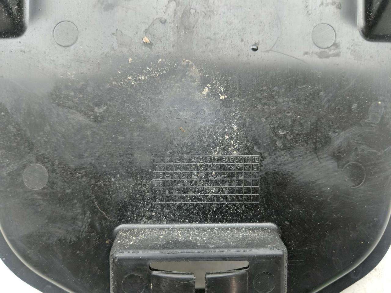 18-23 Kawasaki Ninja EX 400 Storage Tray Cover 32099-0787 TRSH PL