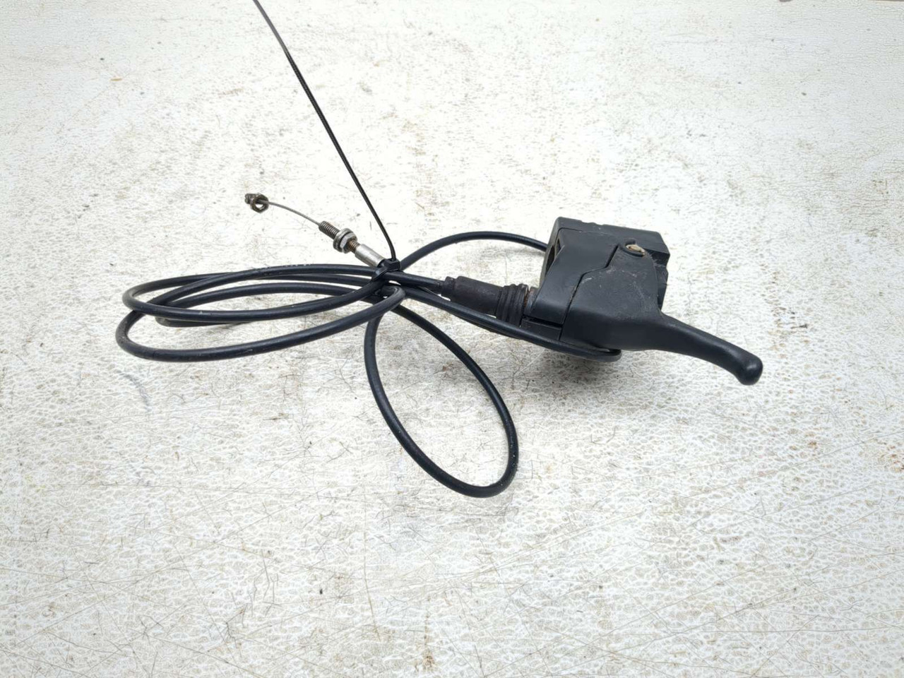 07 Kawasaki STX STX12F Throttle Control Thumb Lever Cable Holder