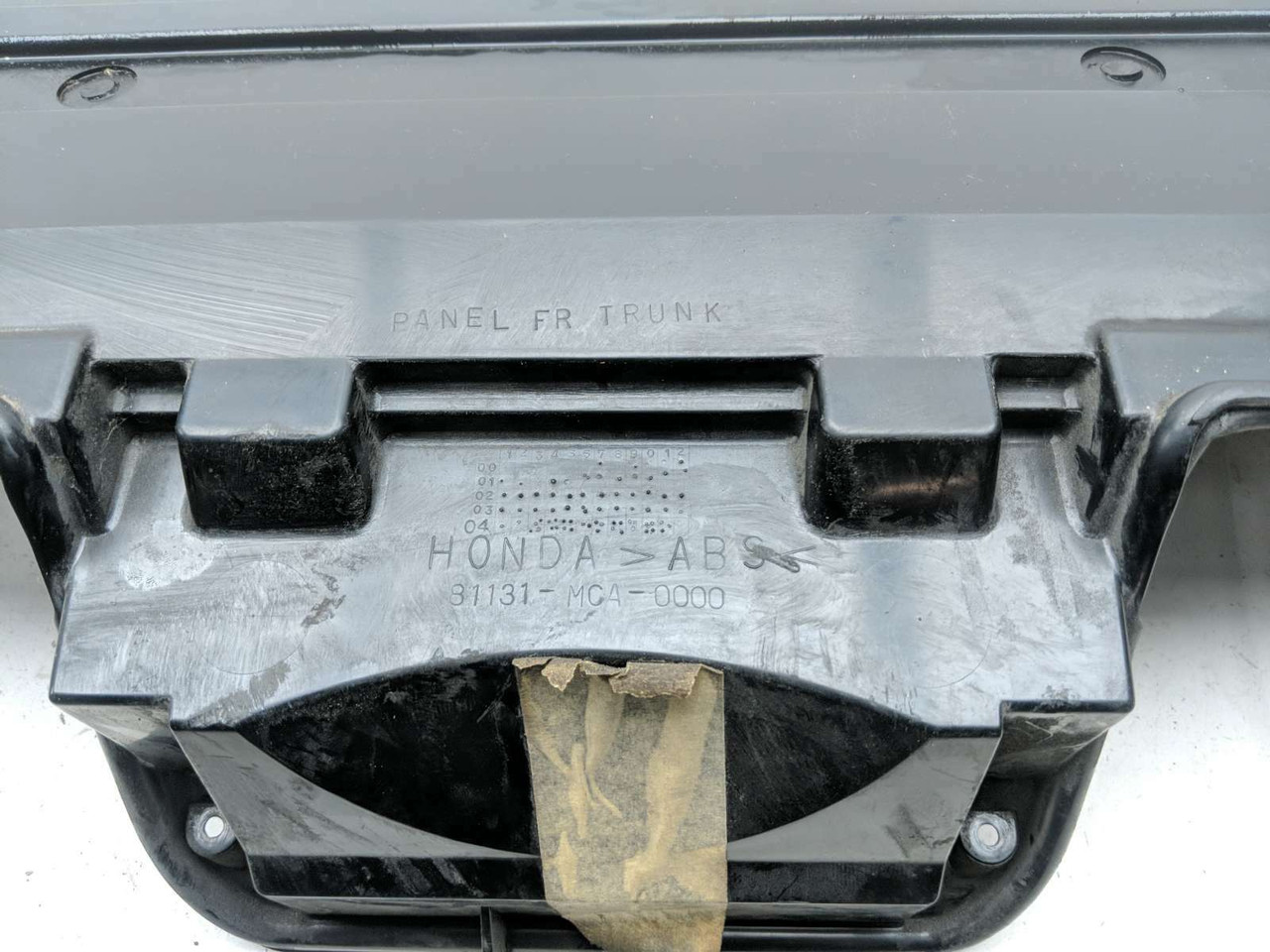 01-05 Honda Goldwing 1800 GL1800 Rear Inner Trunk Bottom Tray