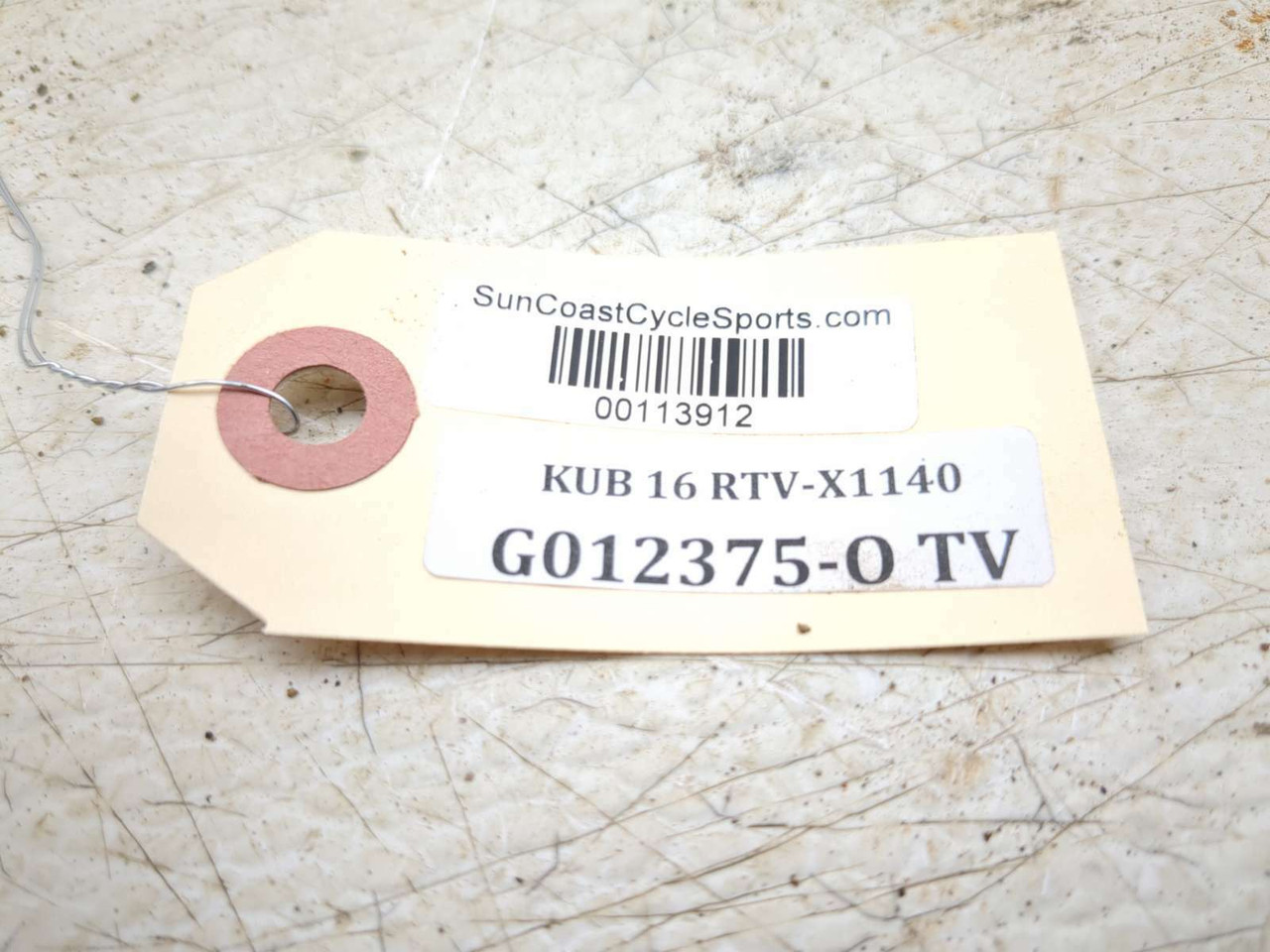 16 Kubota RTV X1140 Rear Right Suspension Shock Strut - Sun Coast