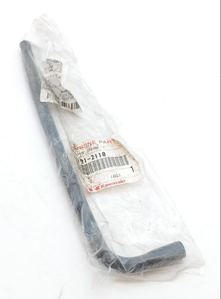1970s-2020s Kawasaki OEM Fuel Vacuum Line Tube 6x8x150mm 92191