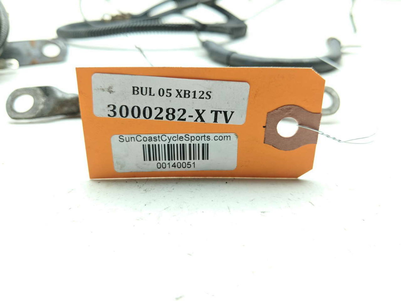 05 Buell Lightning XB12 Horn With Battery Cables Set Y032102A8