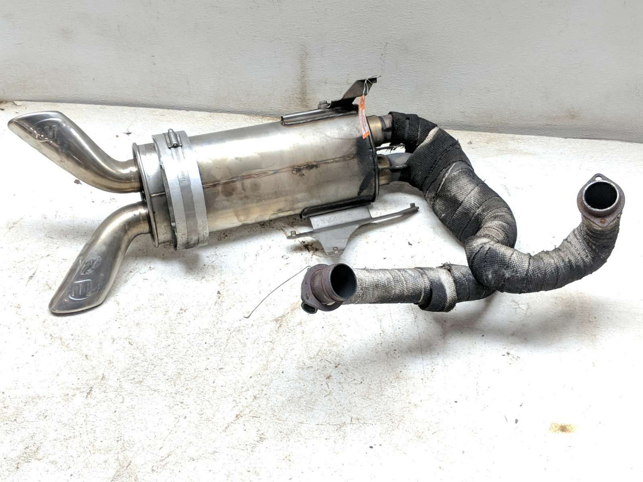 05 Buell Lightning XB12 Full Exhaust Micron Serpent Header Pipe