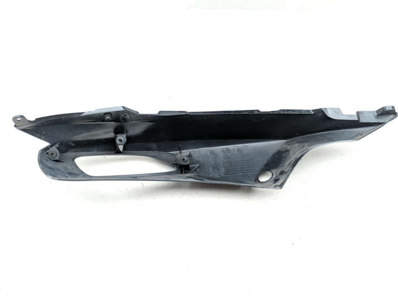 12-21 Kawasaki Ninja ZX14 Left Rear Side Trim Fairing Cover Panel