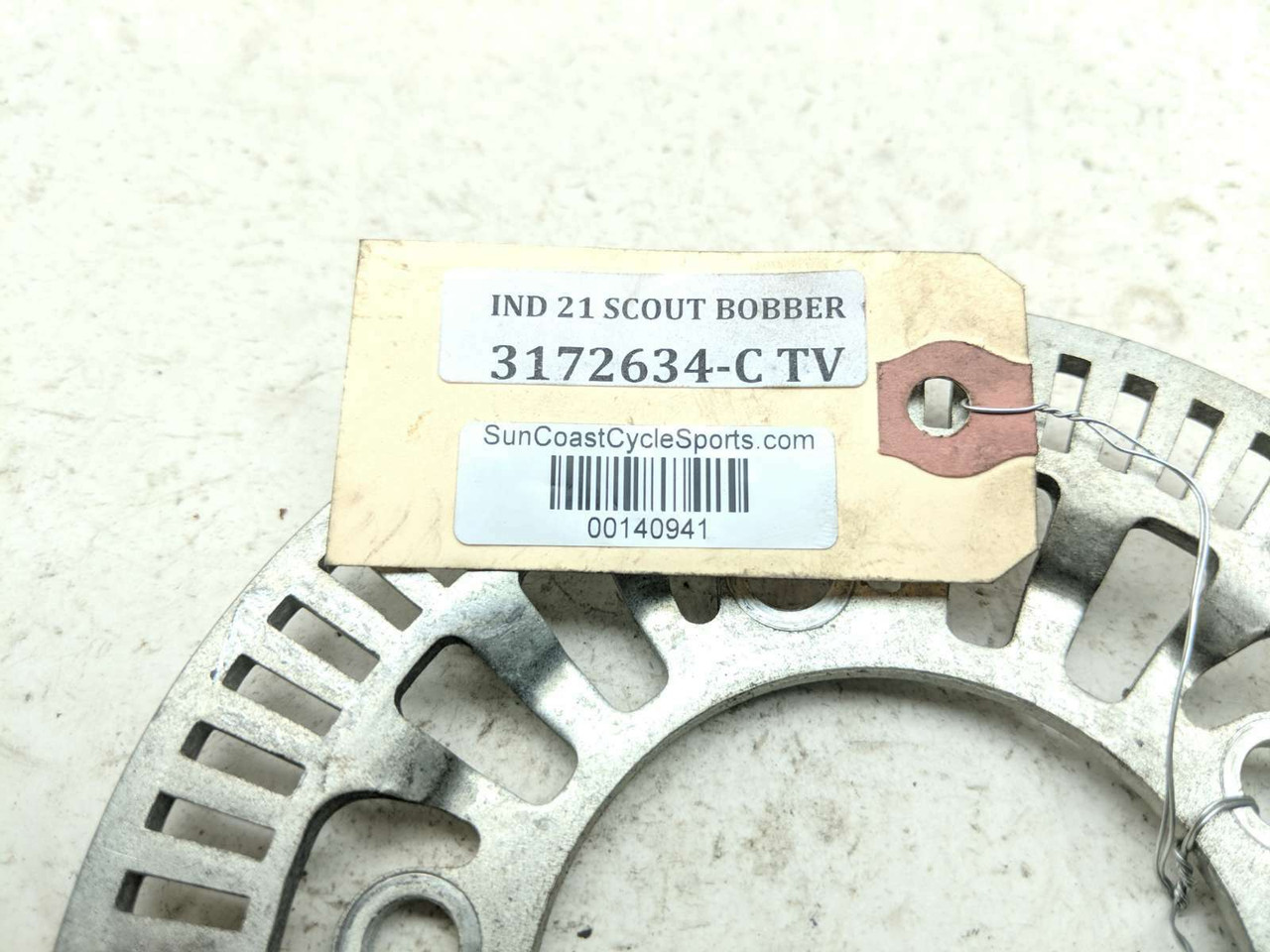 15-23 Indian Scout Bobber Rear ABS Anti Lock Wheel Brake Ring Disc