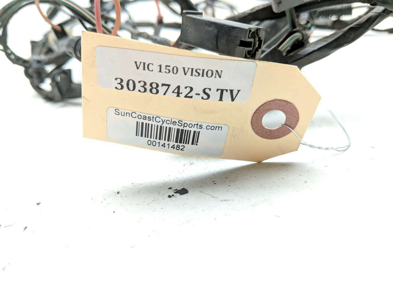 08-15 Victory Vision Rear Saddlebag Trunk Sub Wire Wiring Harness