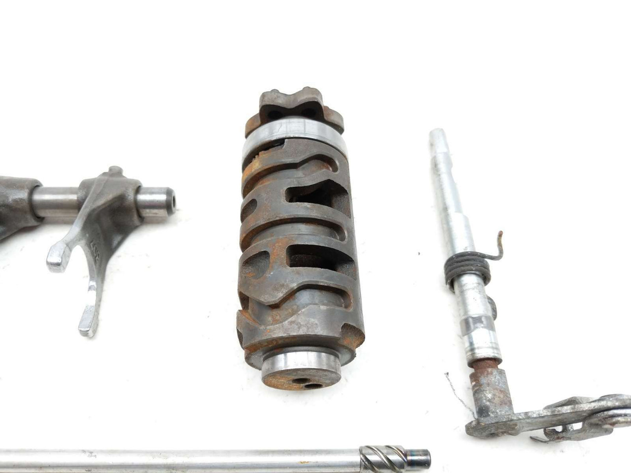 08-20 Yamaha WR250R Transmission Shift Shifter Forks Drum W/ Shift