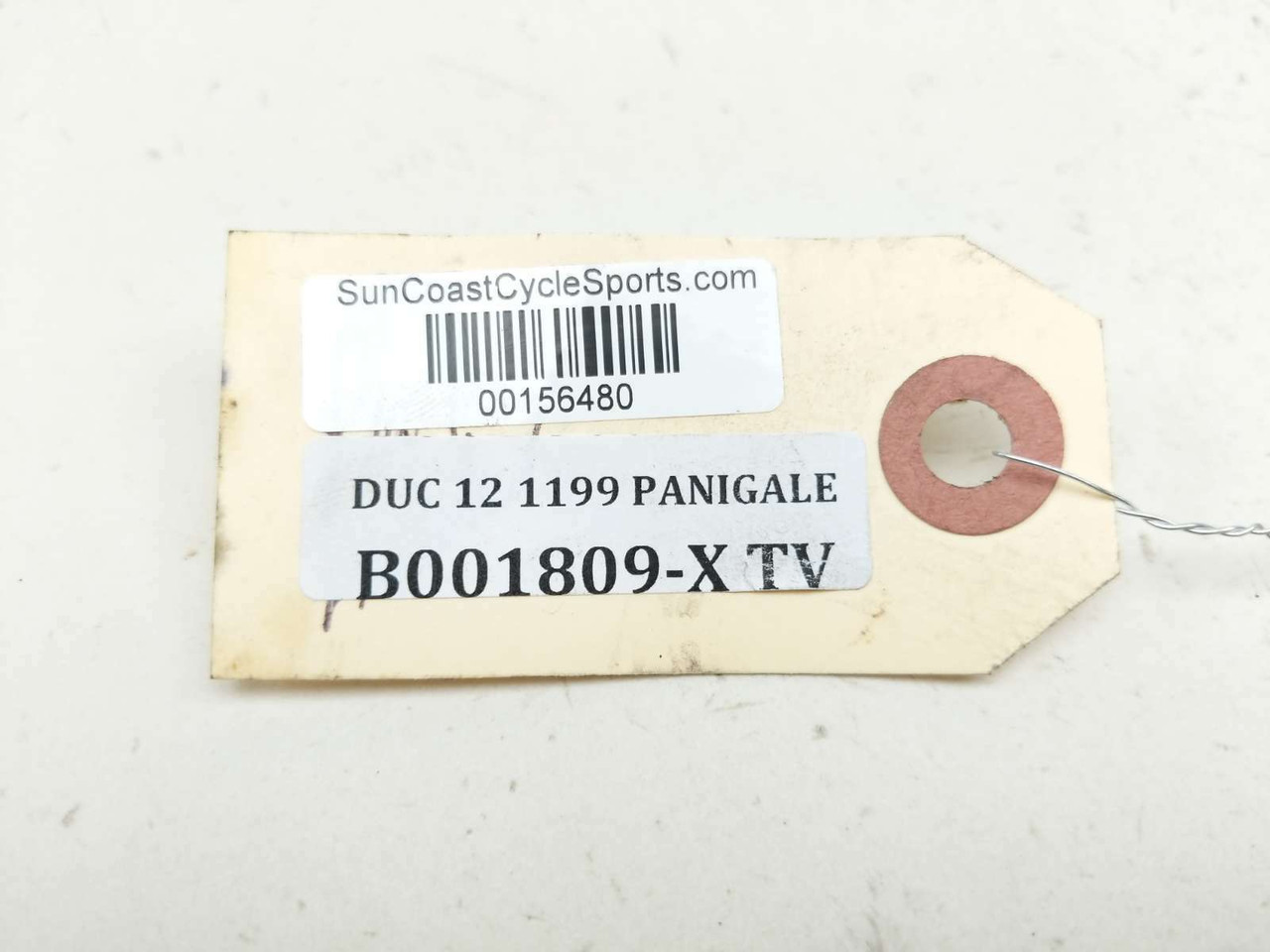 12-14 Ducati Panigale 1199 Competition Werkes License Plate Frame