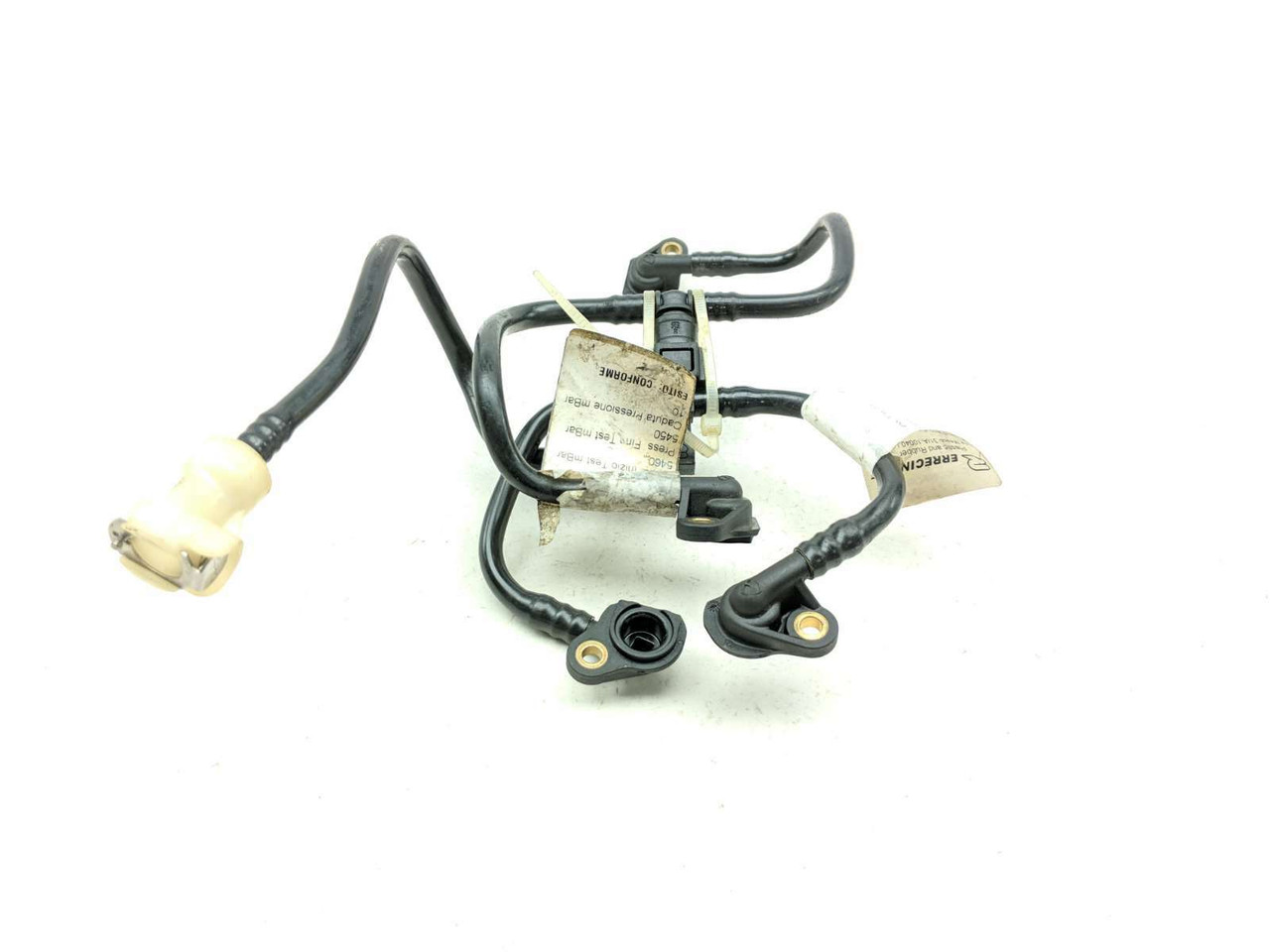 12-14 Ducati Panigale 1199 Petrol Gas Fuel Line Hose Assembly