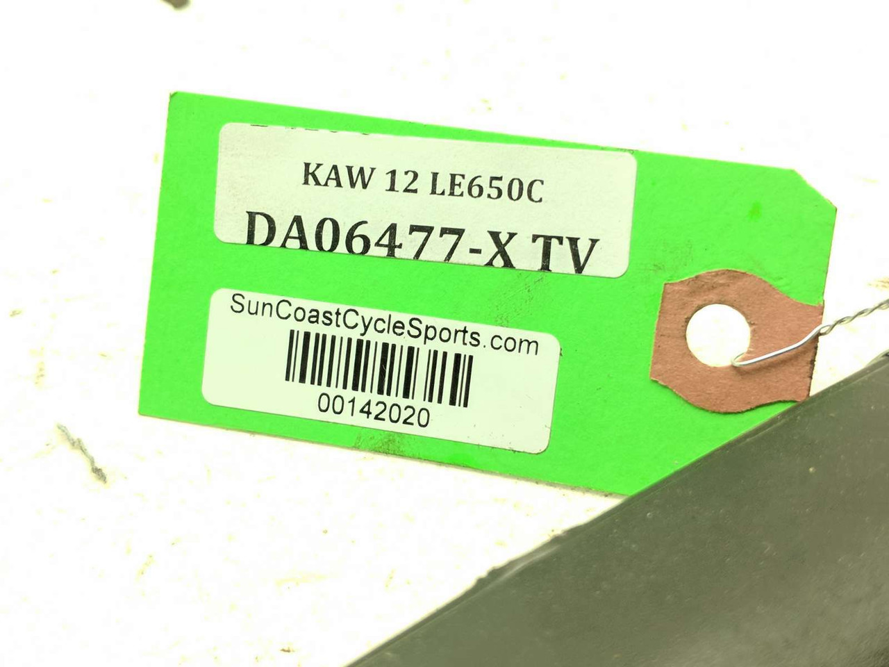 10-14 Kawasaki Versys 650 KLE650 Rear Left Passenger Grab Bar