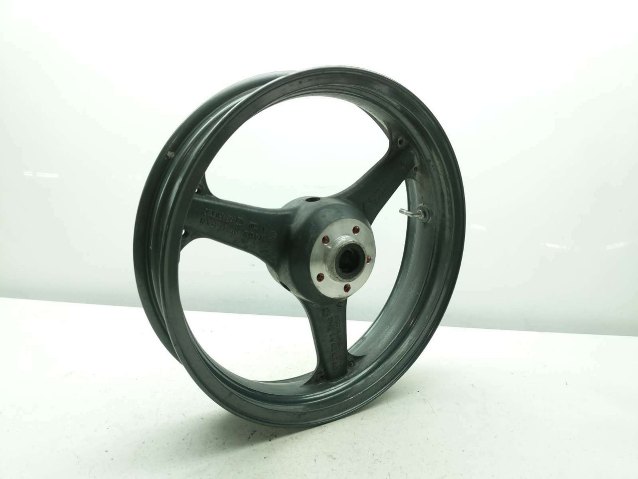 02 03 Kawasaki Ninja ZX9R ZX900 Front Wheel Rim Bent 17x3.50 - Sun