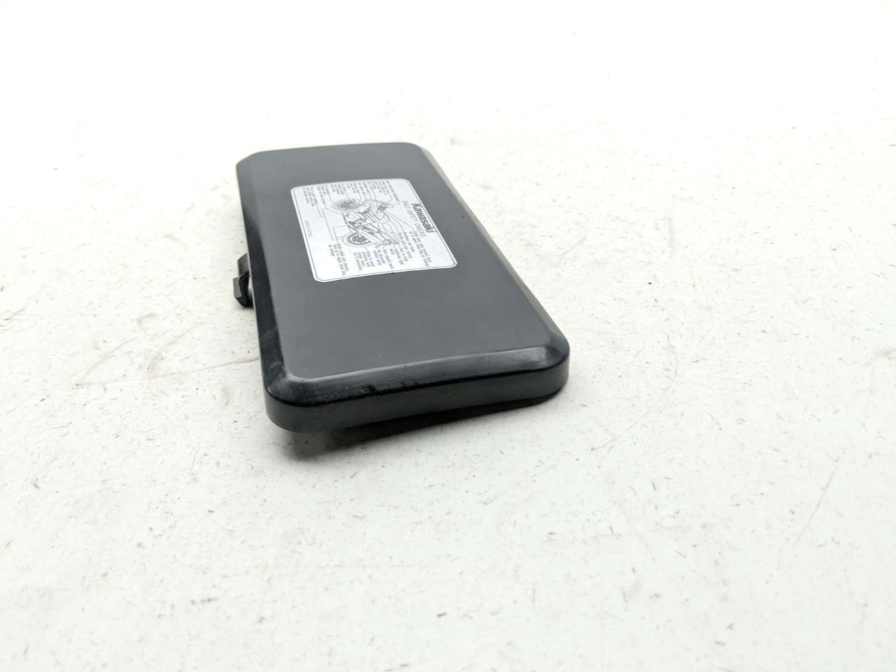 12-21 Kawasaki Ninja ZX14 Tool Box Cover Lid 56033-0732 TRSH PL