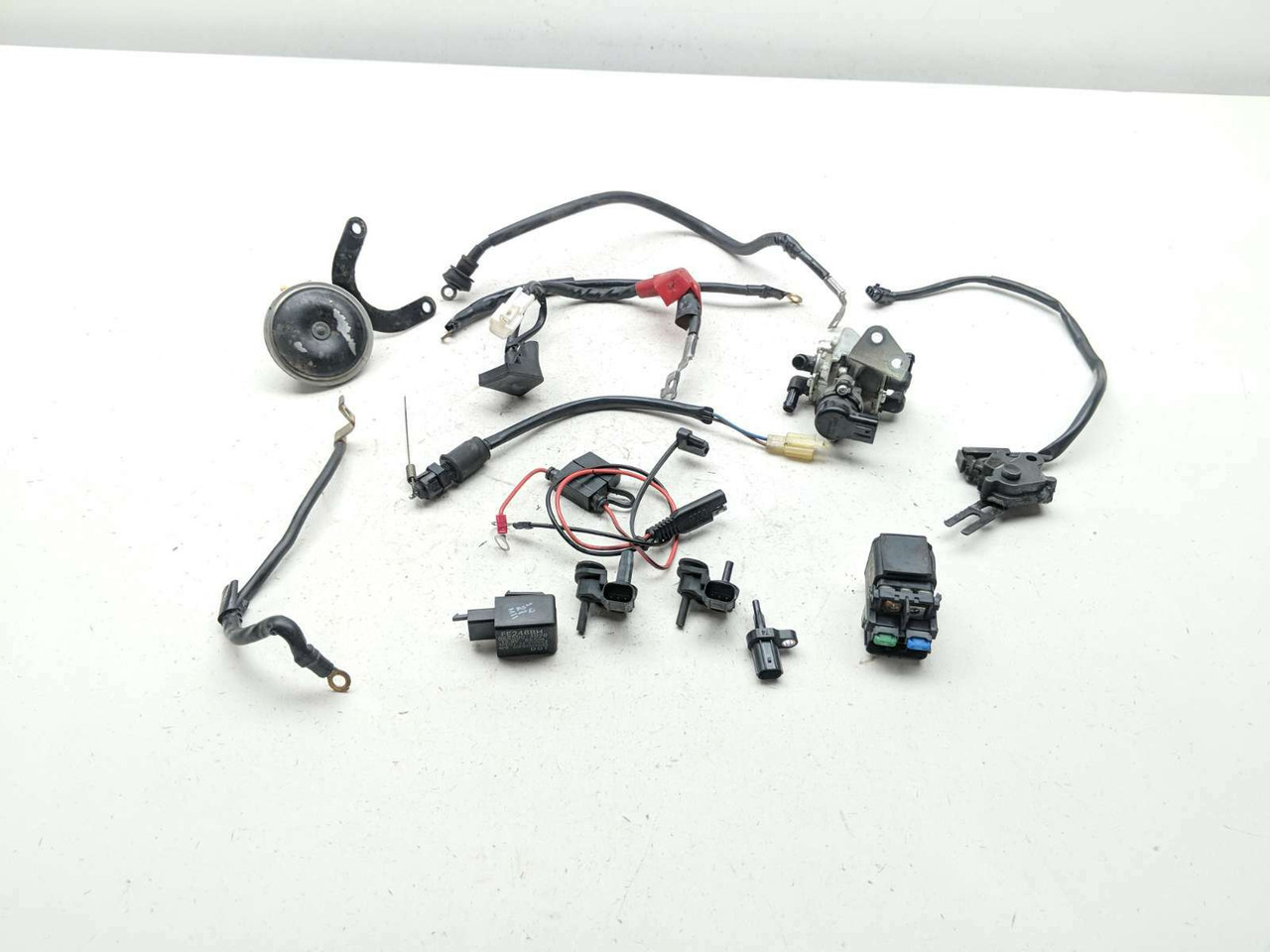 12-21 Kawasaki Ninja ZX14 Relay Sensor Set Horn Battery