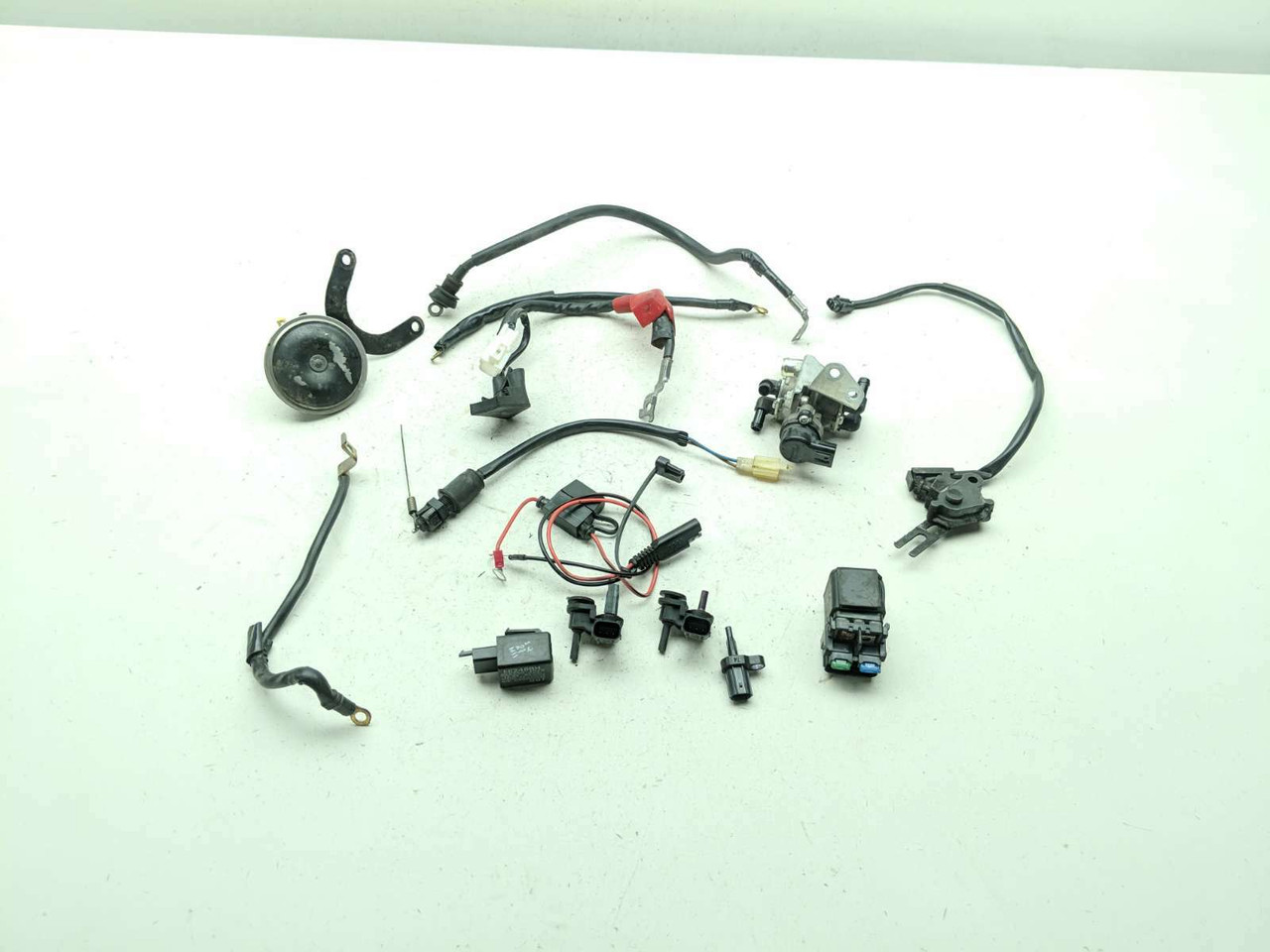 12-21 Kawasaki Ninja ZX14 Relay Sensor Set Horn Battery Starter