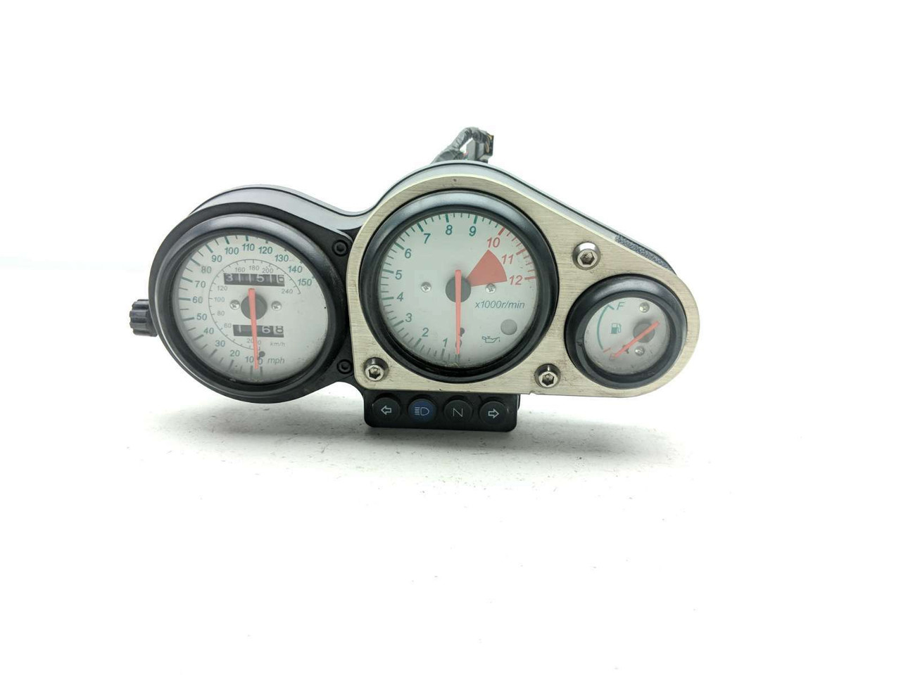 99-05 Kawasaki ZR750 ZR7S Gauge Speedometer Tachometer Display