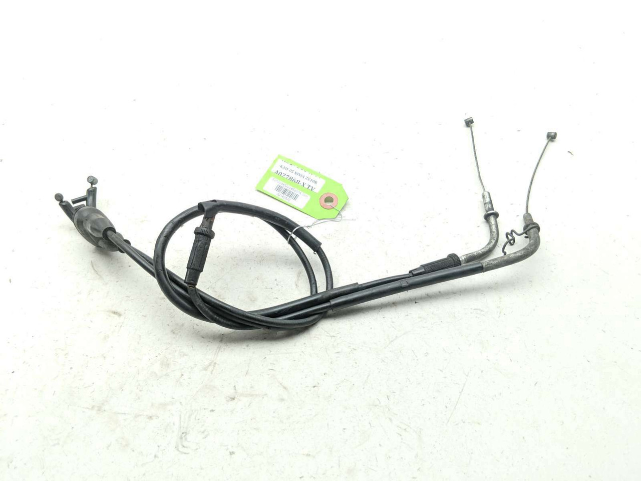 04 05 Kawasaki Ninja ZX10 ZX10R Throttle Cable Lines TRSH PL - Sun