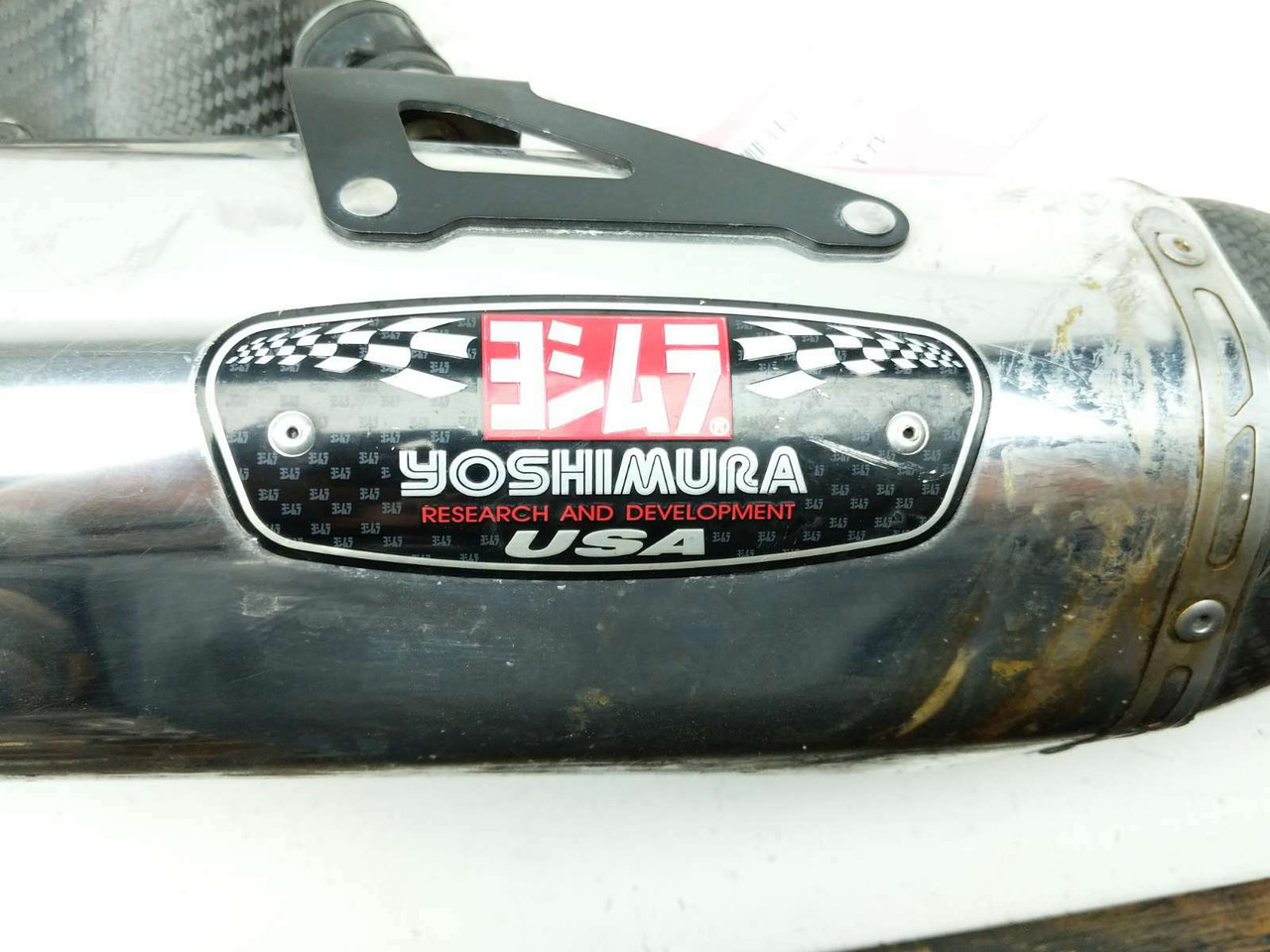 09-14 Yamaha YZF R1 YOSHIMURA Exhaust Muffler Silencer Can Slip