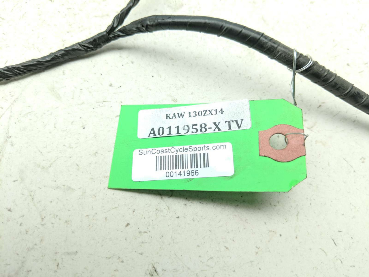 12-21 Kawasaki Ninja ZX14 Fuel Injector Sub Wire Wiring Harness