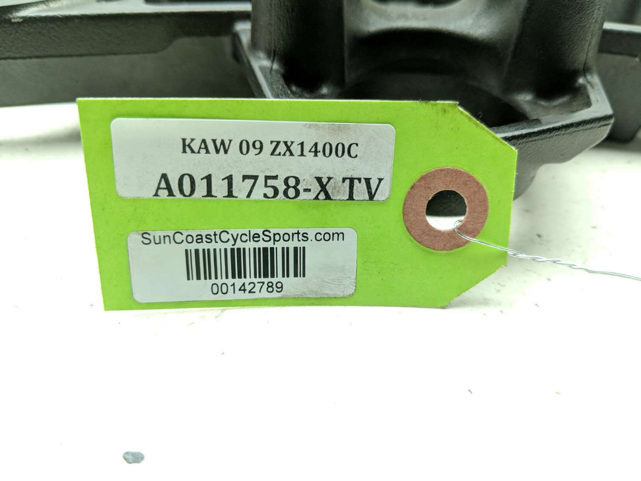 06-11 Kawasaki Ninja ZX14 ZX1400C Top Upper Triple Clamp Tree