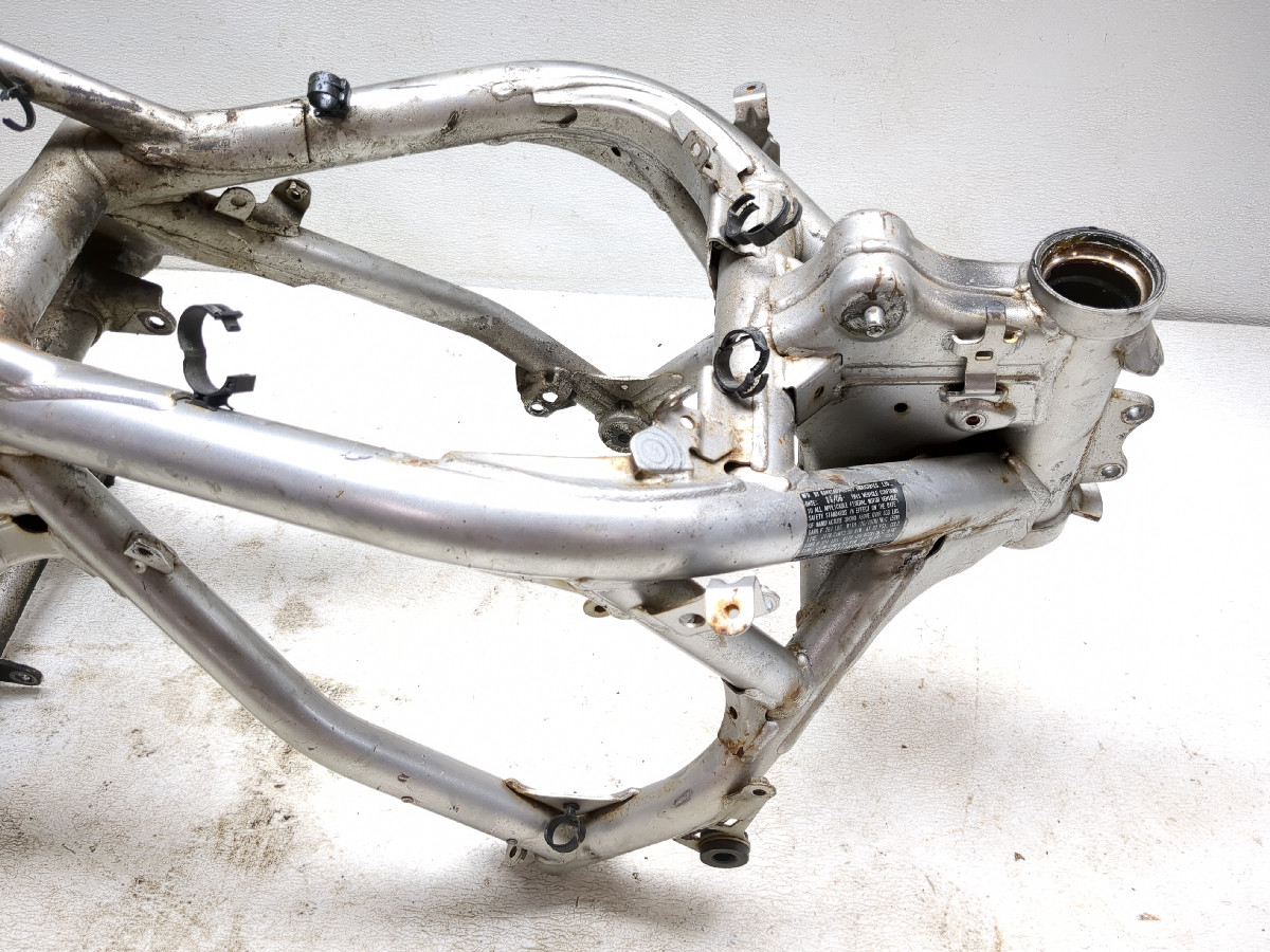 06-08 Kawasaki EX650 Ninja 650R Main Frame Chassis CLN STRAIGHT