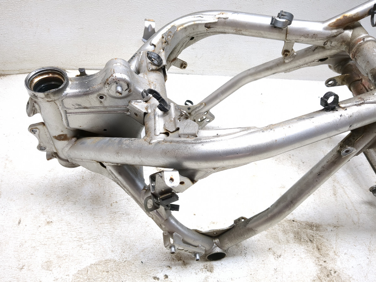 06-08 Kawasaki EX650 Ninja 650R Main Frame Chassis CLN STRAIGHT