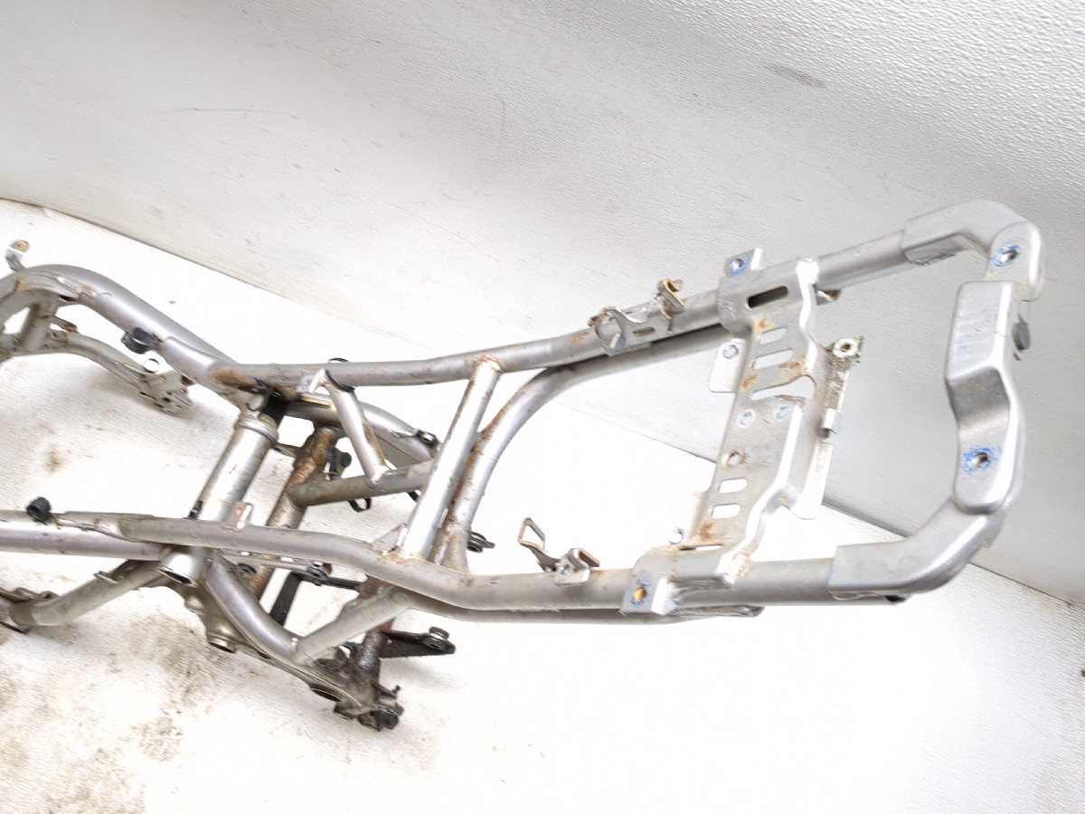 06-08 Kawasaki EX650 Ninja 650R Main Frame Chassis CLN STRAIGHT