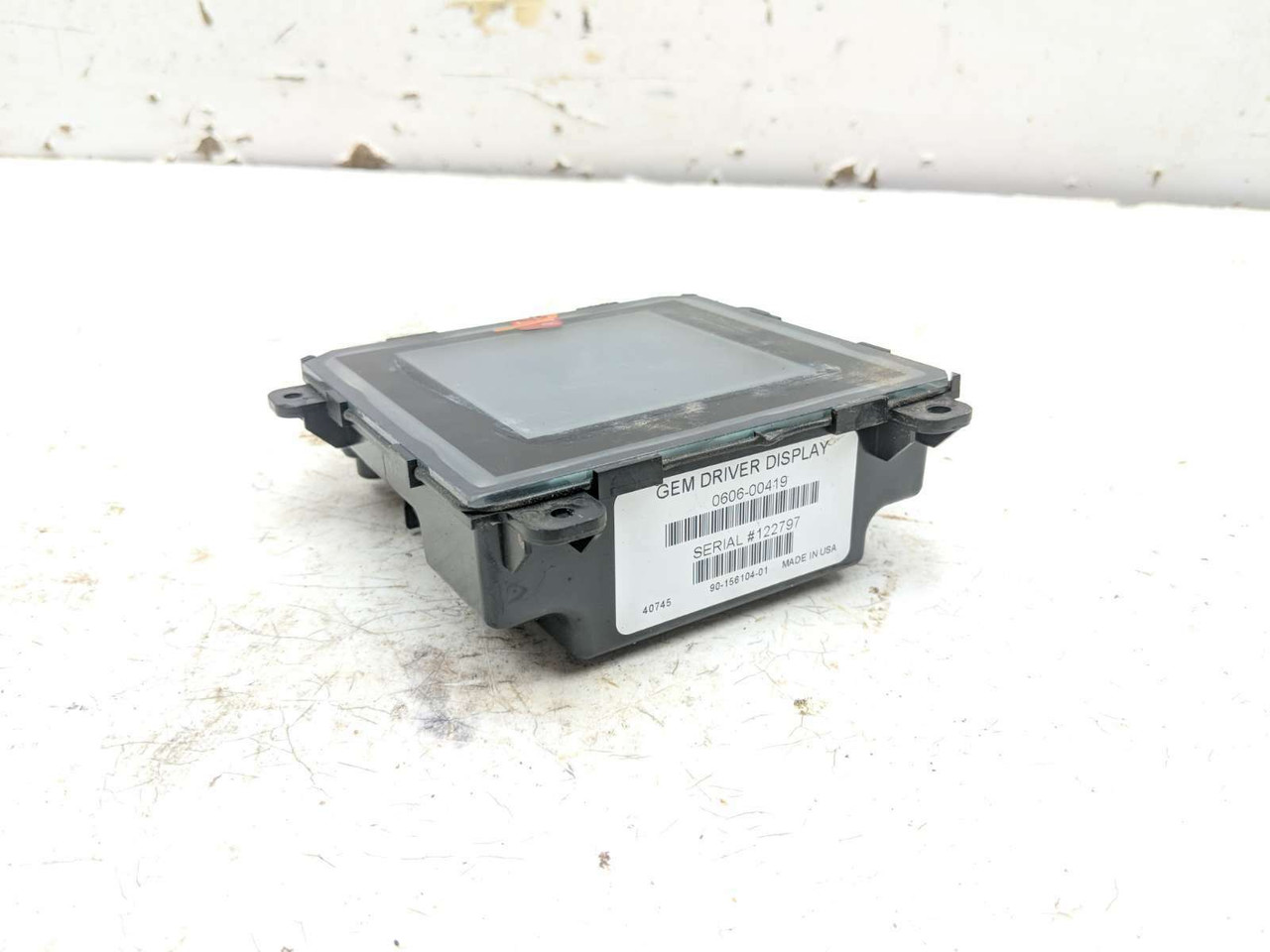 11 Polaris Gem E4 Electric Golf Cart Gauge Speedometer Display