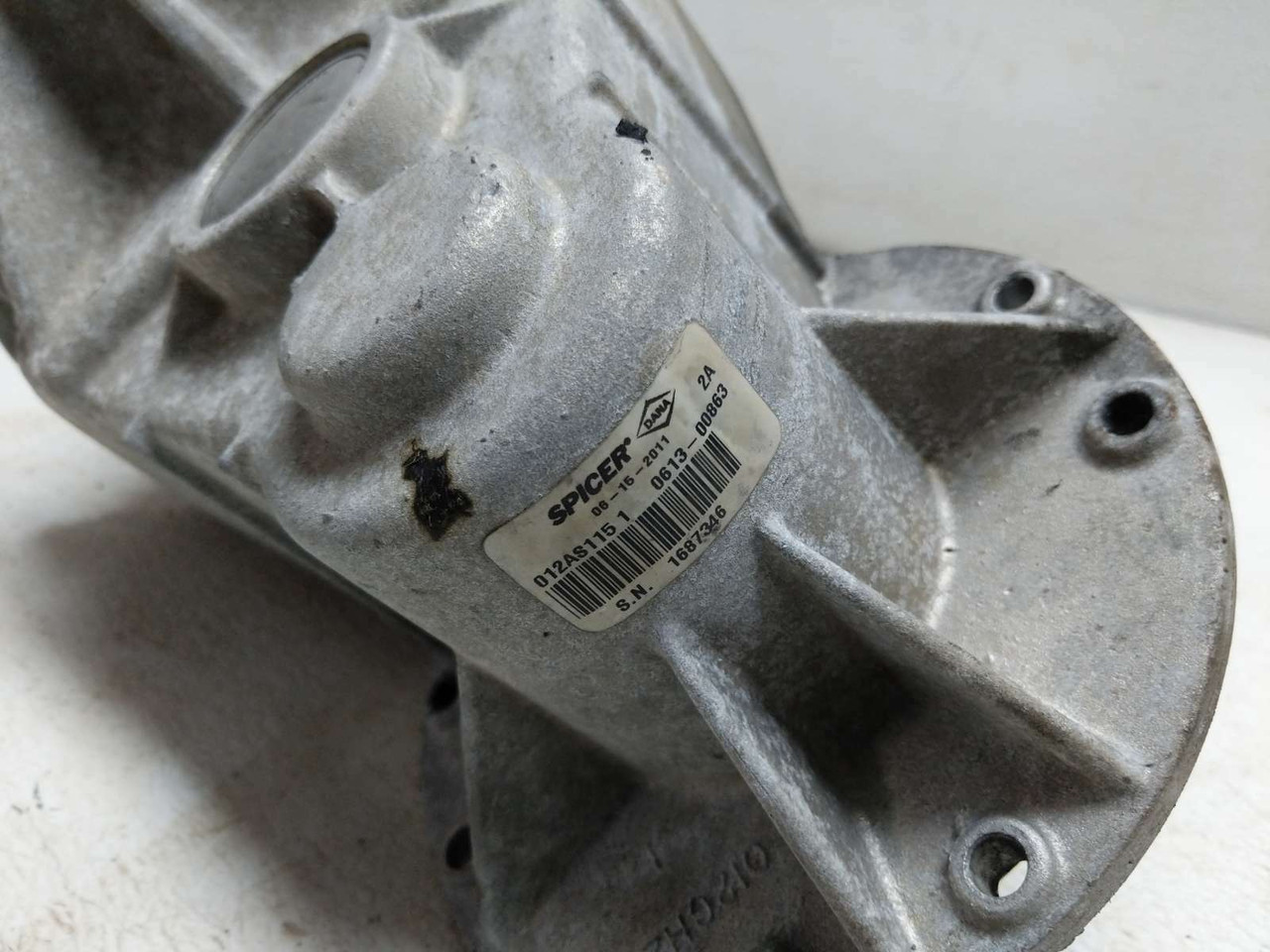 11 Polaris Gem E4 Electric Golf Cart Drive Line Differential 0613