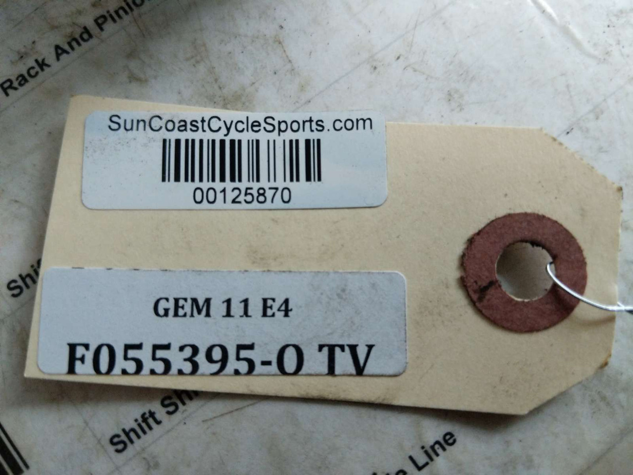 11 Polaris Gem E4 Electric Golf Cart Drive Line Differential 0613