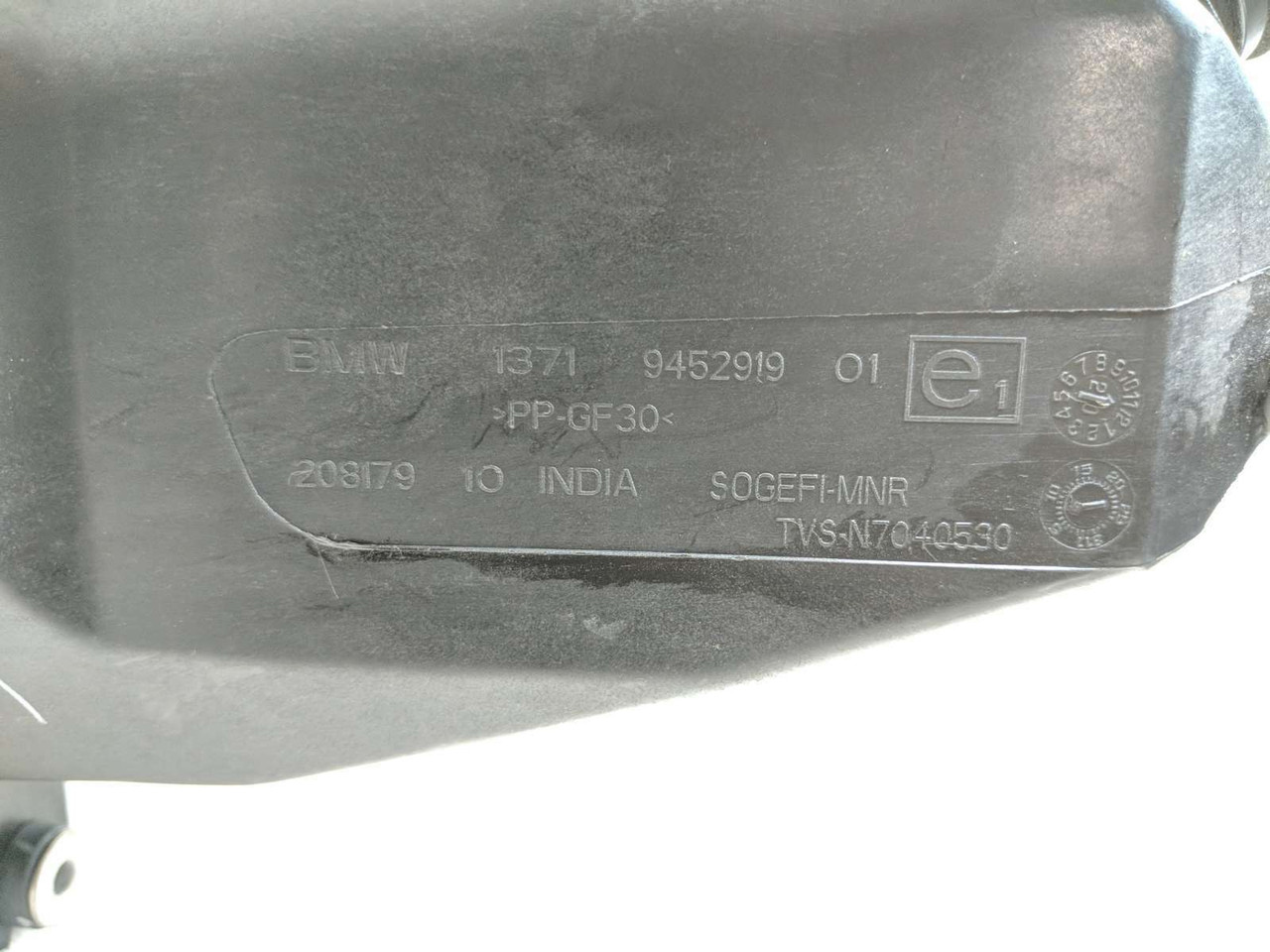 21-23 BMW G310GS Intake Snorkle Tube 13718556563 - Sun Coast Cycle