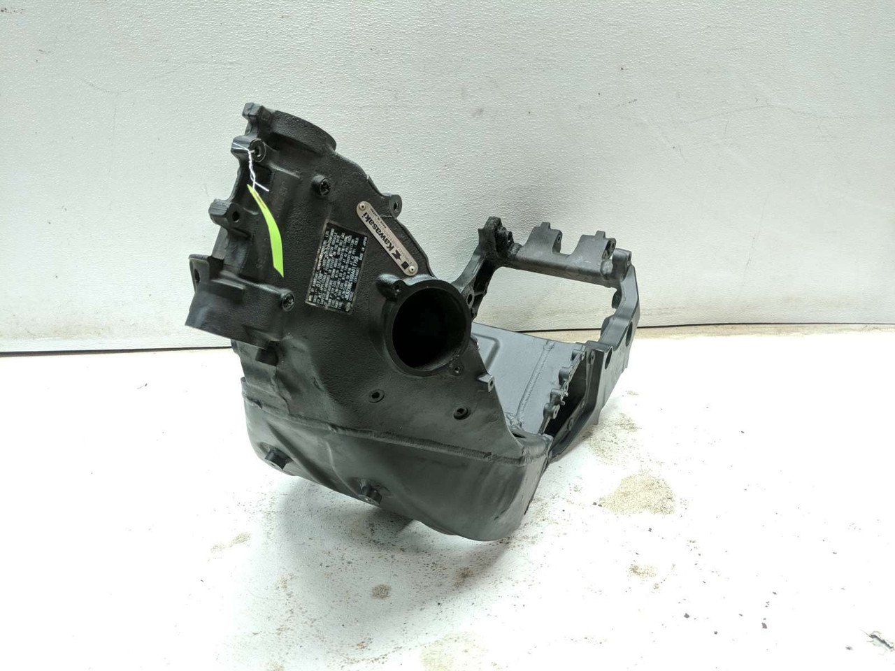 ジンジャー 06-11 Kawasaki Ninja ZX14 ZX1400C Main Frame Chassis SLVG STRAIGHT