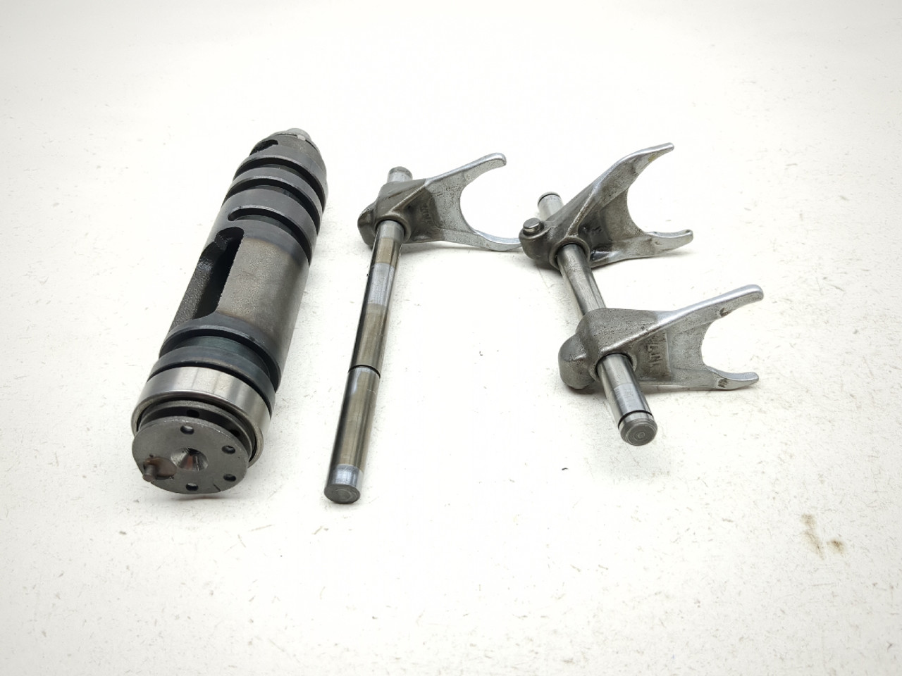 77-83 Yamaha XS750 Transmission Shift Shifter Forks and Drum