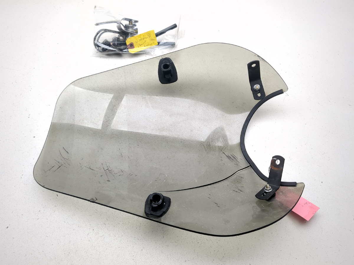 86-04 Suzuki Savage LS650 Windshield Wind Screen With Hardware