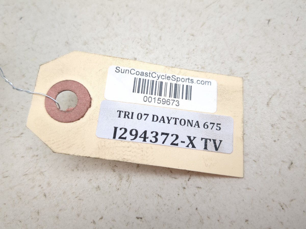 ショーワ出品 07 Triumph Daytona 675 Left Front Driver Foot Peg - Sun Coast